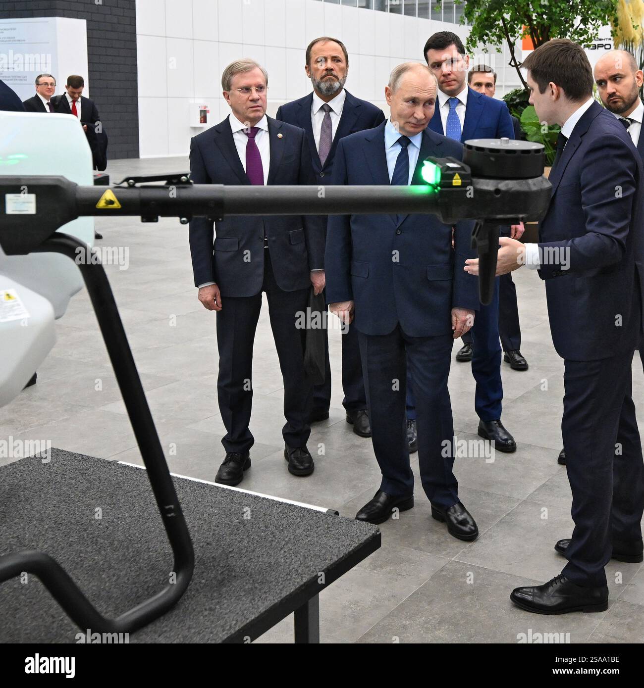 Russia, 29/01/2025, Visit to the scientific and production center for ...