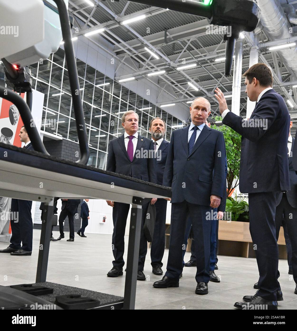 Russia, 29/01/2025, Visit to the scientific and production center for ...