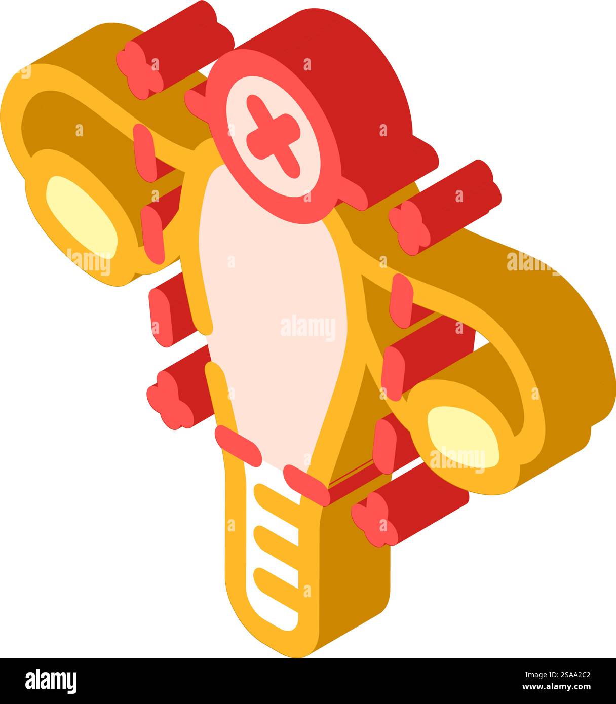 hysterectomy surgery isometric icon vector. hysterectomy surgery sign ...