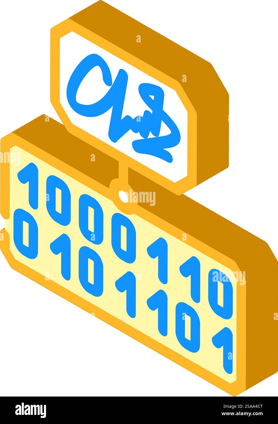 handprint recognition isometric icon vector. handprint recognition sign ...