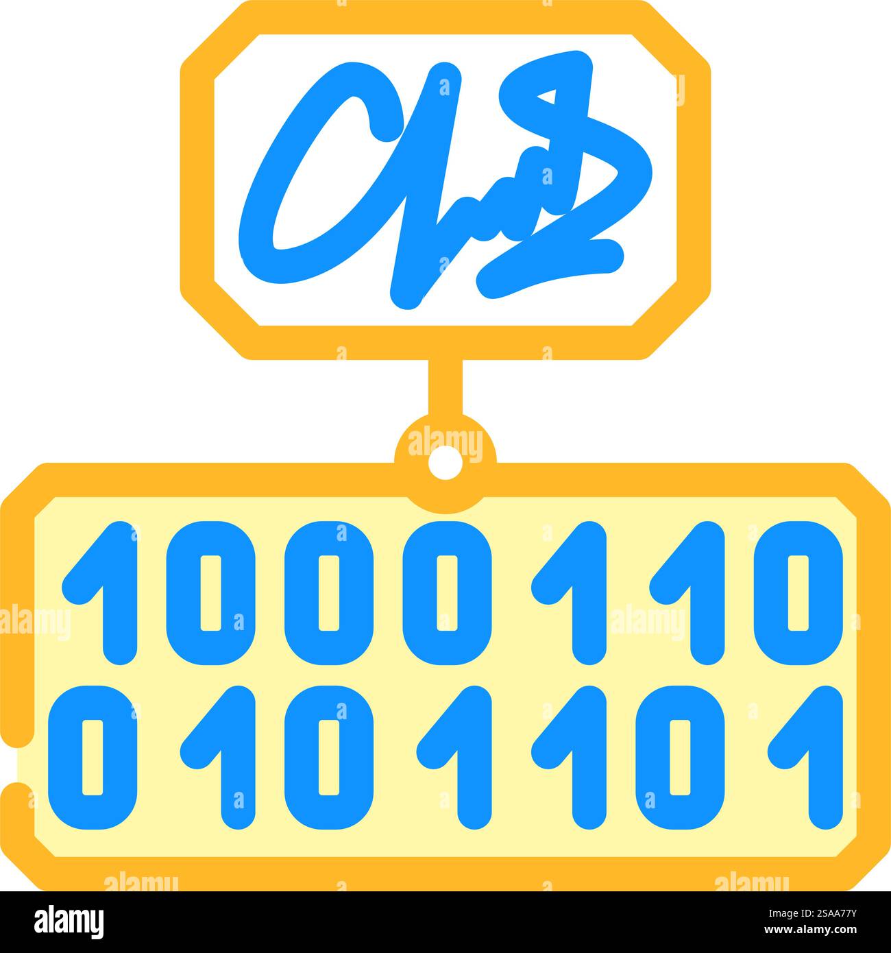 handprint recognition color icon vector. handprint recognition sign ...