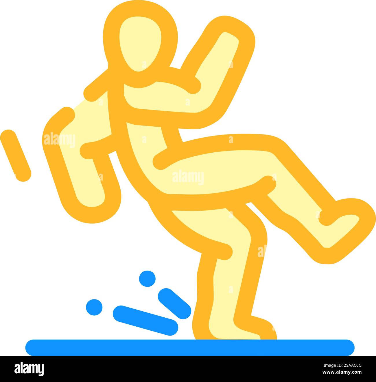 compression injuries color icon vector. compression injuries sign ...