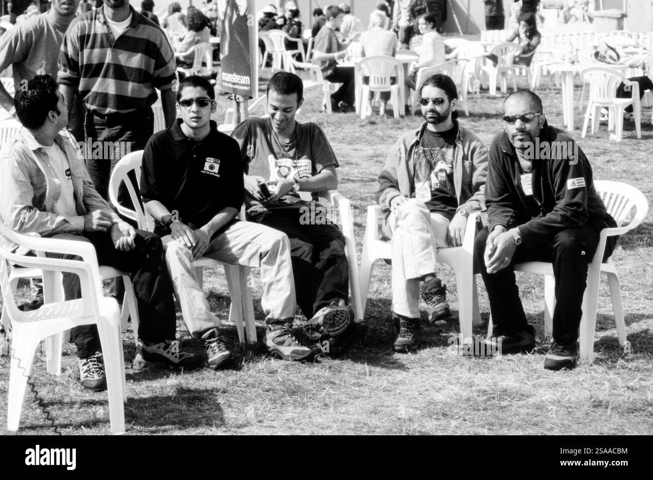 Asian dub foundation band Black and White Stock Photos & Images - Alamy