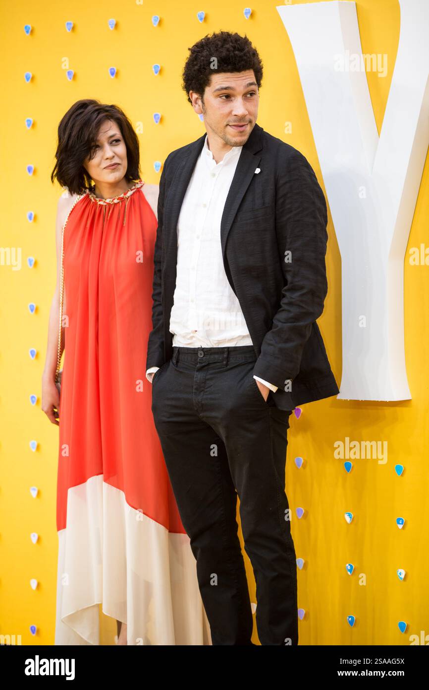 london-united-kingdom-jun-18-2019-joel-fry-and-kristina