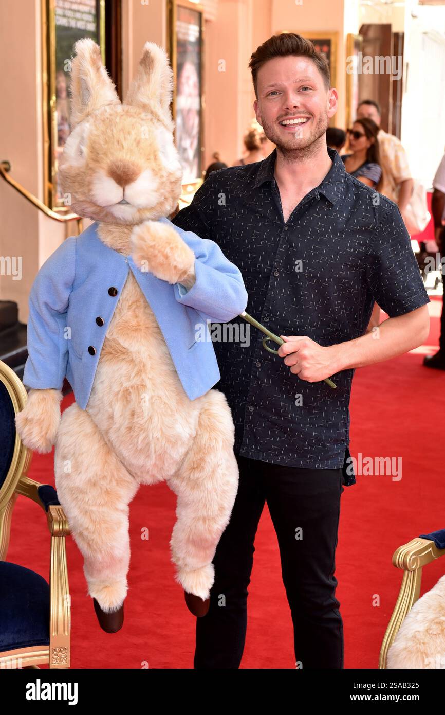 Will Manning attends the Press Day for 'Where is Peter Rabbit?' at the ...