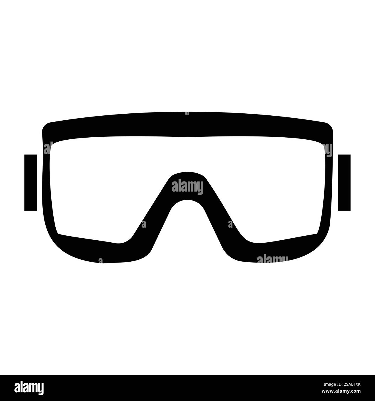 Safety Goggles Drawing Easy With Pencil