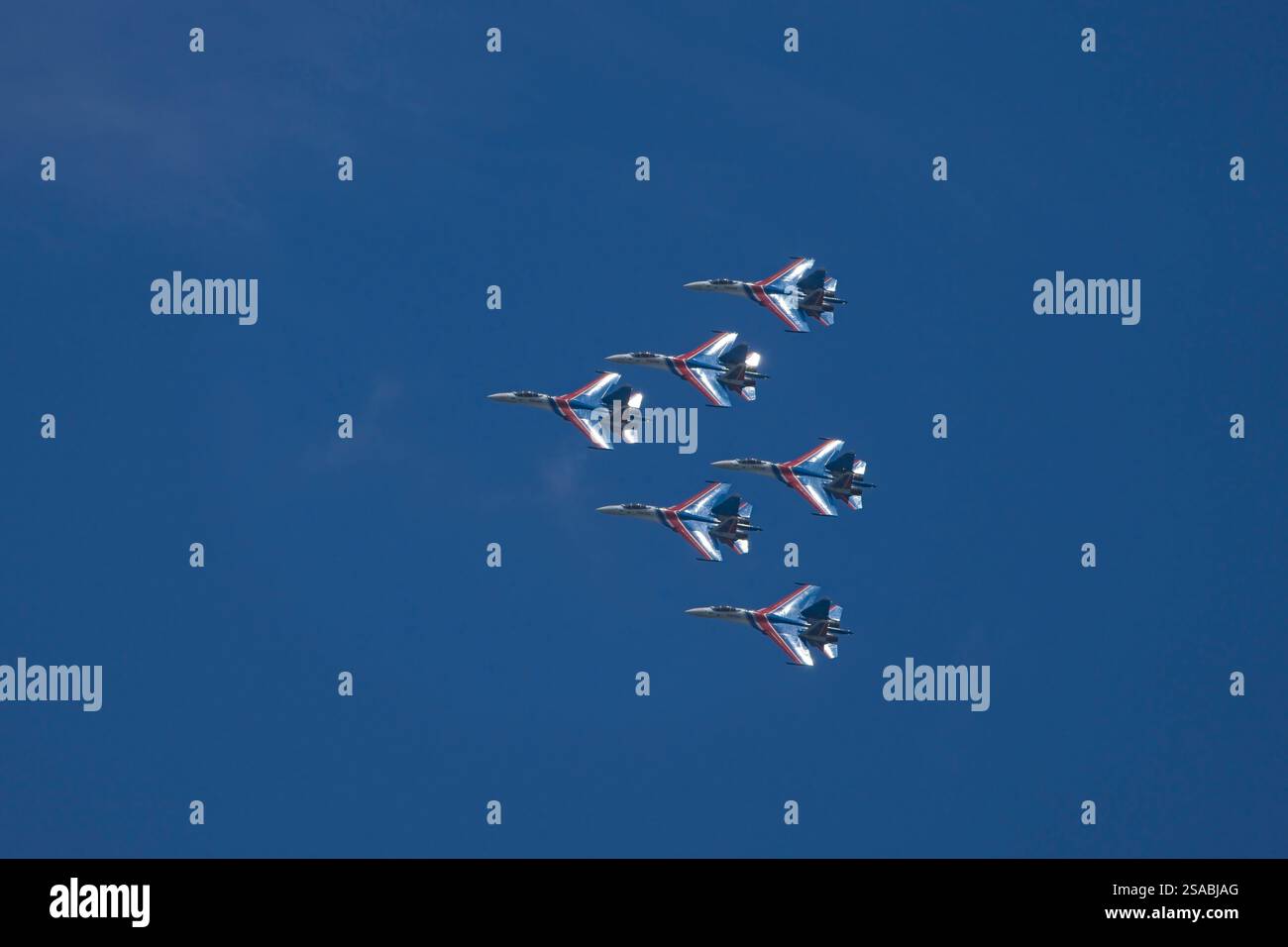 Russian Air Force aerobatic demonstration team , The Russian Knights ...