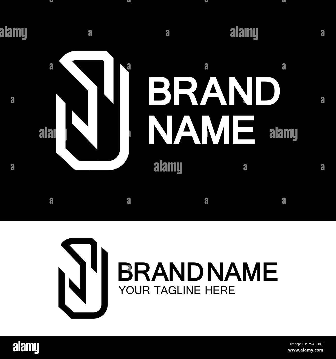 Shape creative design background Black and White Stock Photos & Images ...
