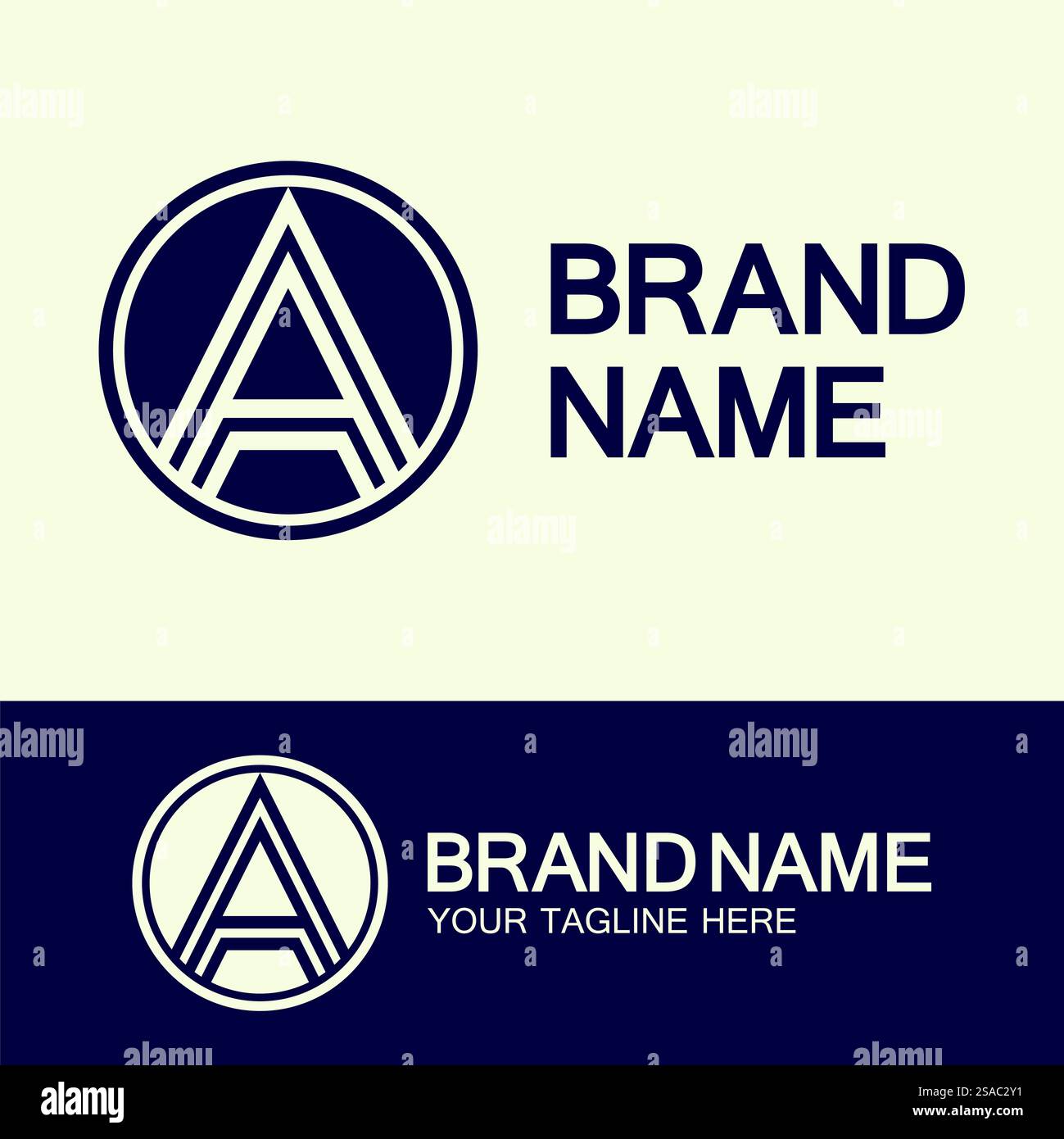 Business corporate letter logo design hi-res stock photography and ...