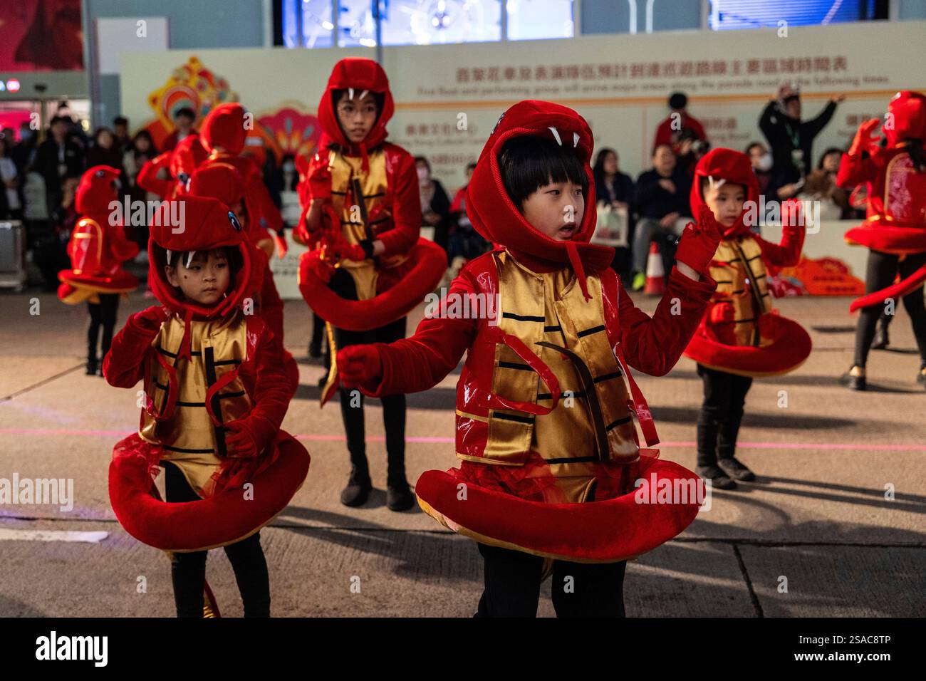 Young performers participate at the International Lunar New Year Night