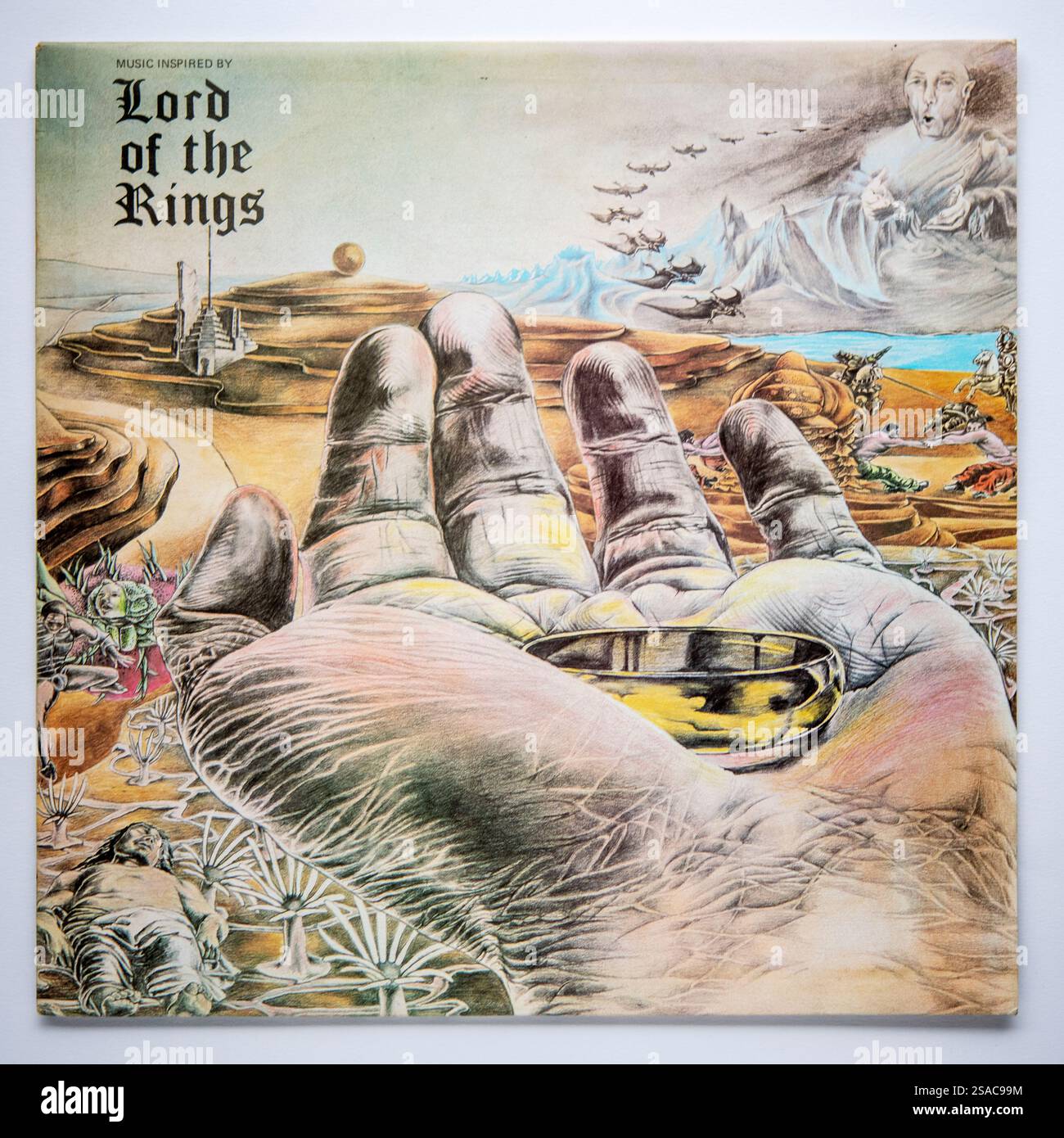 LP cover of Music Inspired by Lord of the Rings, an instrumental ...
