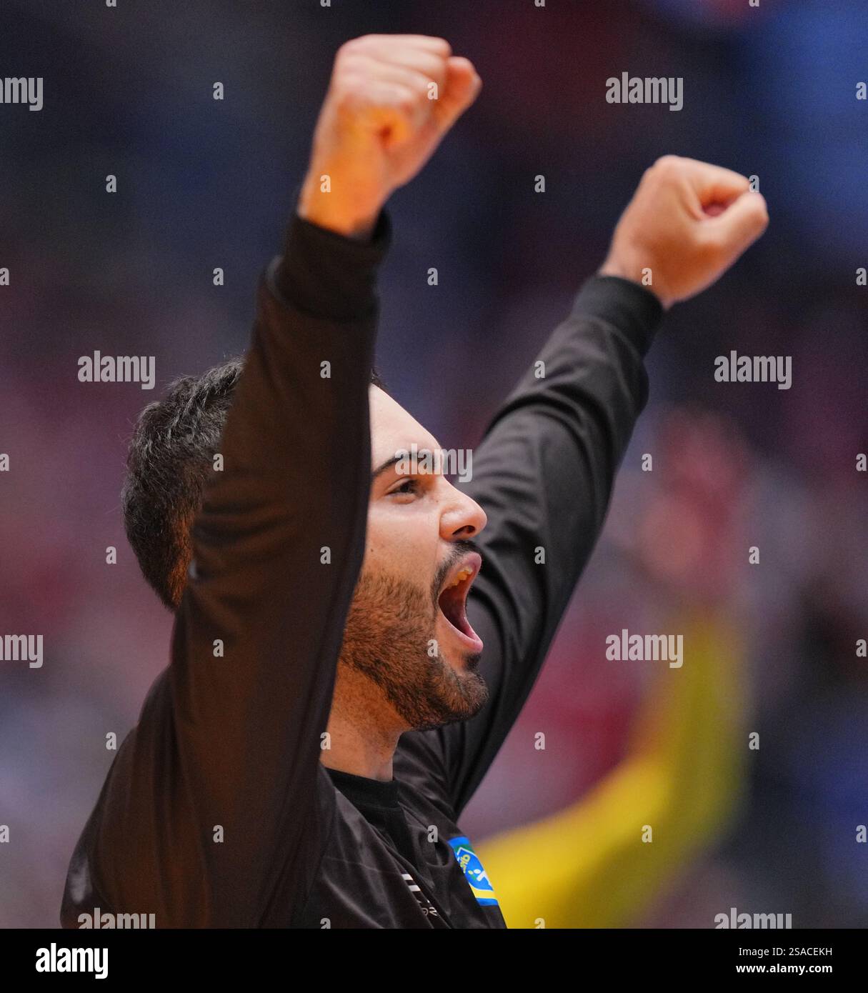 Amy Rangel Oslo, Norway. 29th Jan, 2025. Handball: World Championship, Denmark ...