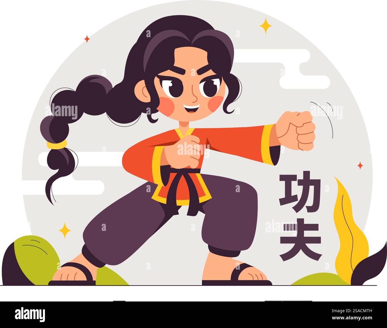 Chinese Translation: Kung Fu with People Demonstrating Chinese Martial ...