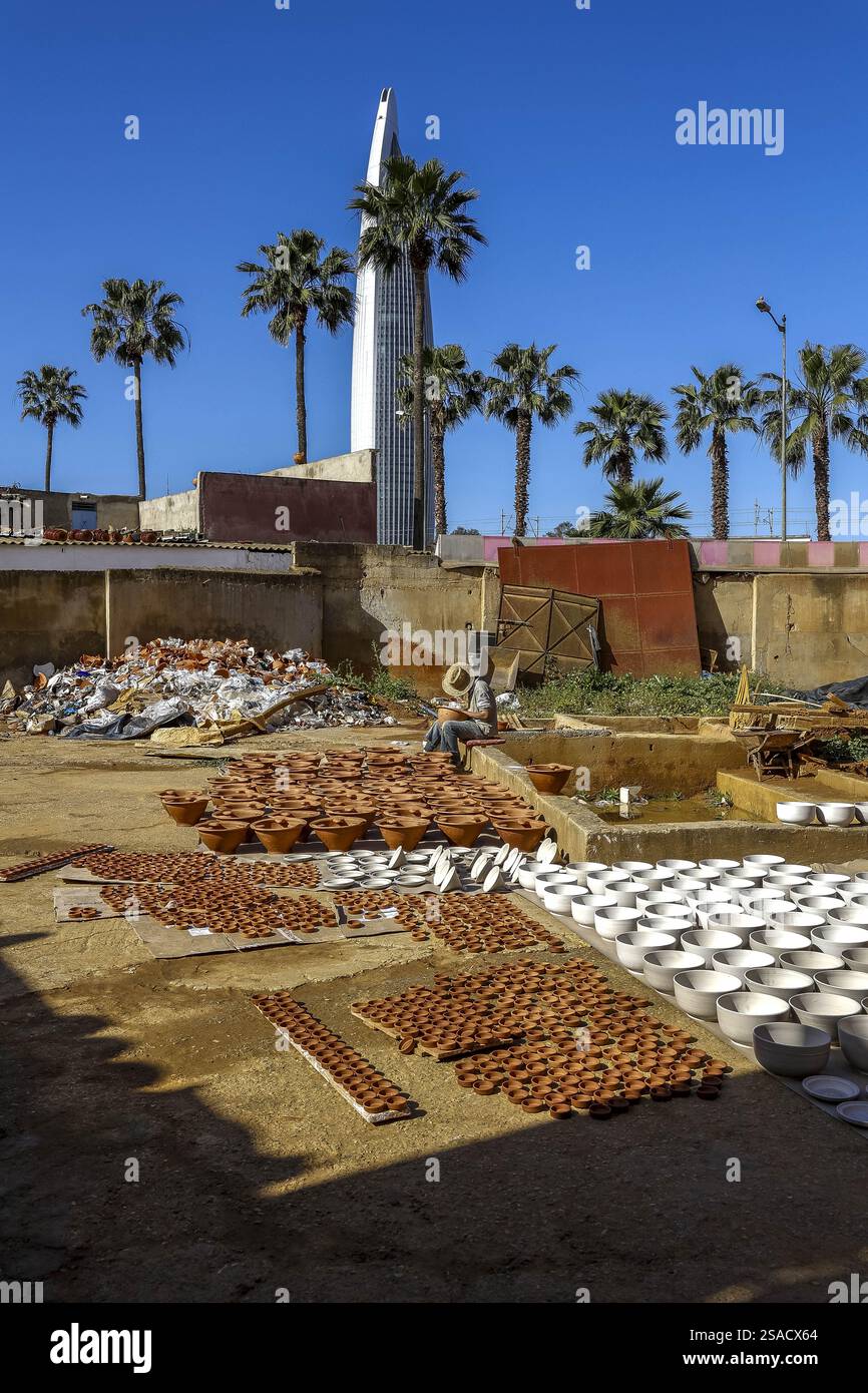 Oulja potters’ village, Rabat, Morocco Stock Photo - Alamy