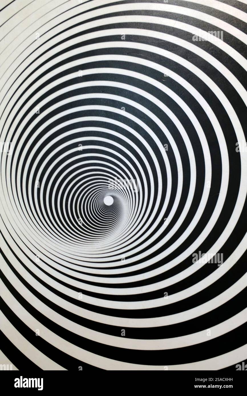 3D Fun Art Museum. Museum of illusions. Optical illusion. Lisbon