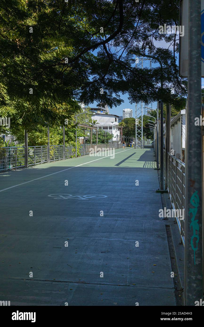 Pedestrians enjoy peaceful walk hi-res stock photography and images - Alamy