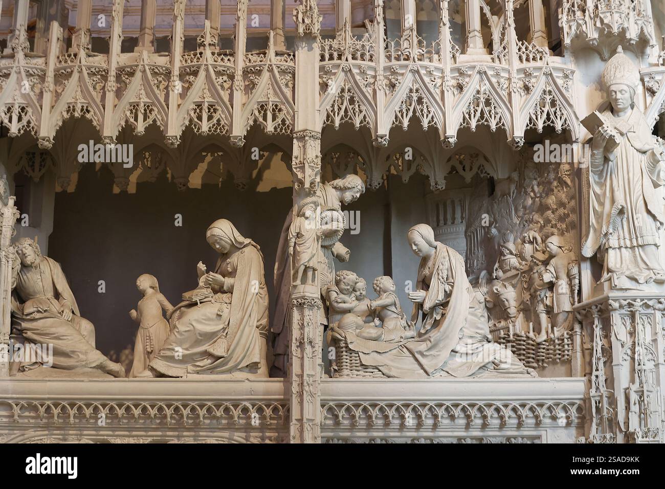 Chartres Nativity Chartres cathedral nativity hi-res stock photography and images - Alamy