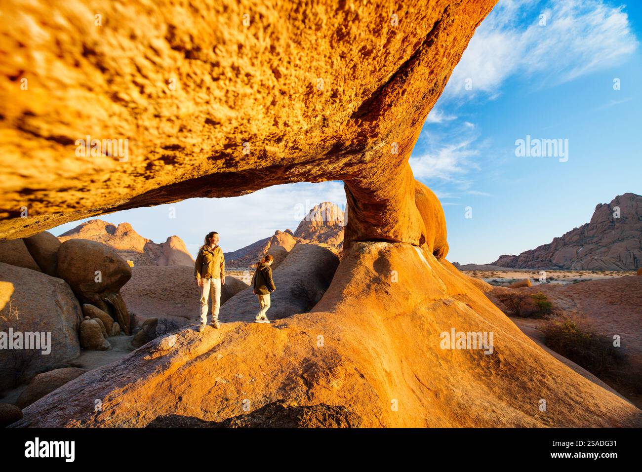 Mom daughter enjoying rock hi-res stock photography and images - Alamy