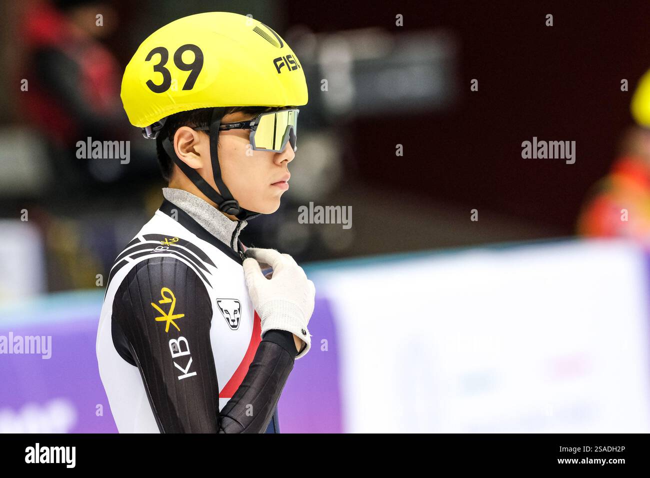 Turin, Italy. 21st Jan, 2025. Donghyun Lee (KOR) seen during the Short ...
