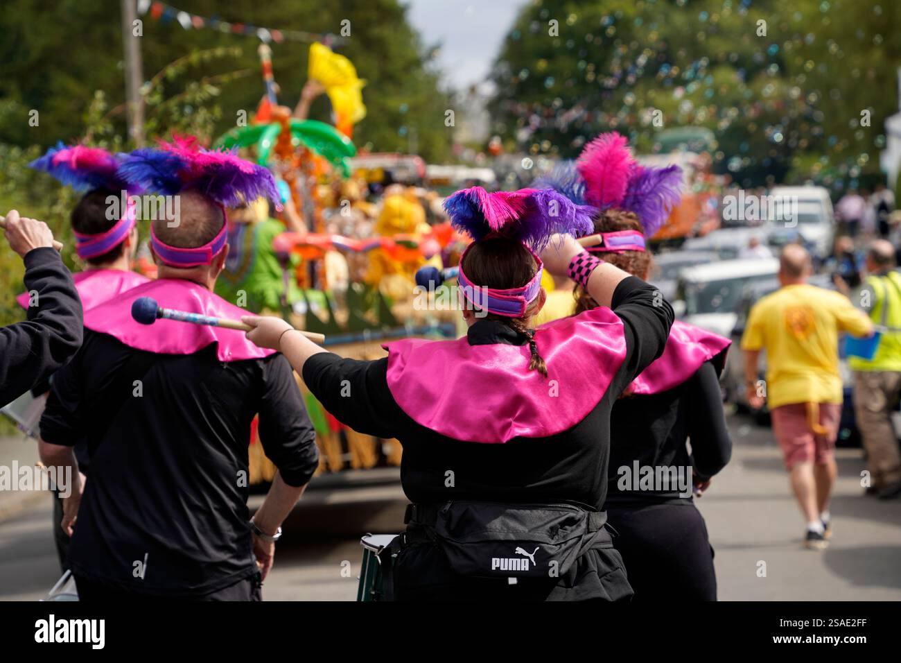 Street Carnival Barlow Derbyshire England August 2024 Stock Photo Alamy
