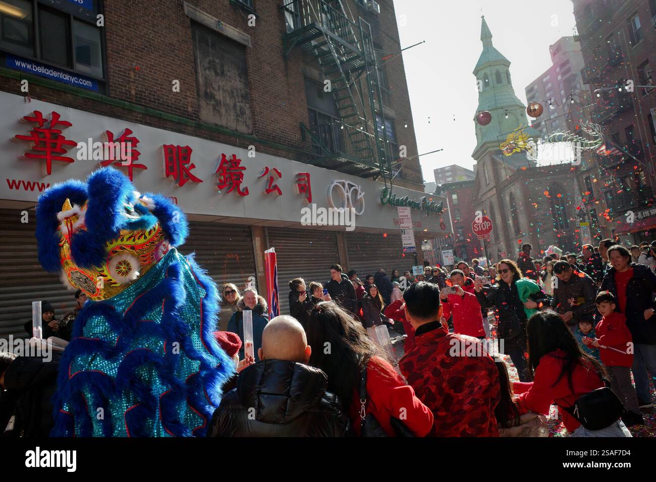 nyc chinatown chinese new year 2025