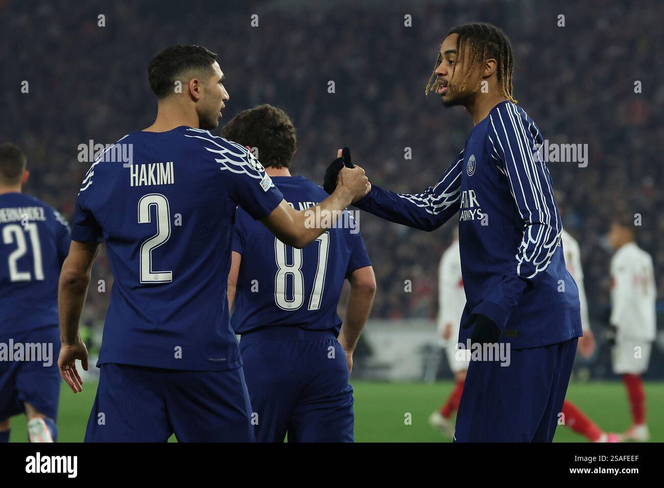 Programme Match Allemand Stuttgart Vs Paris SG PSG - Très Bel état