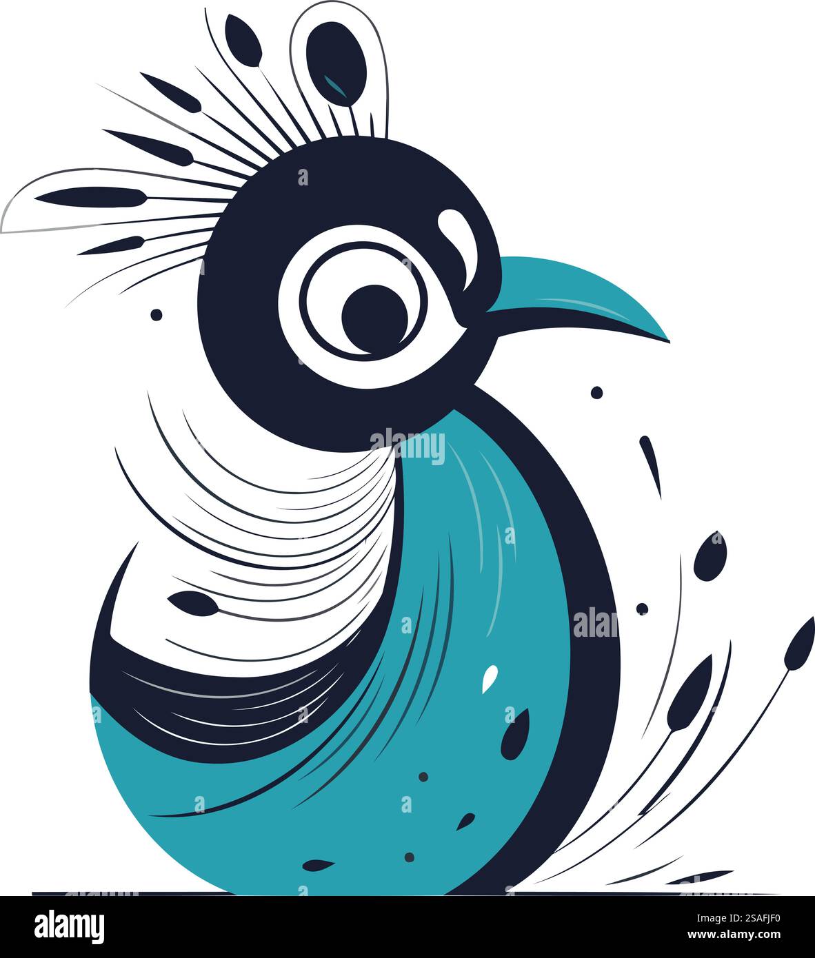 Abstract bird image Stock Vector Images - Alamy