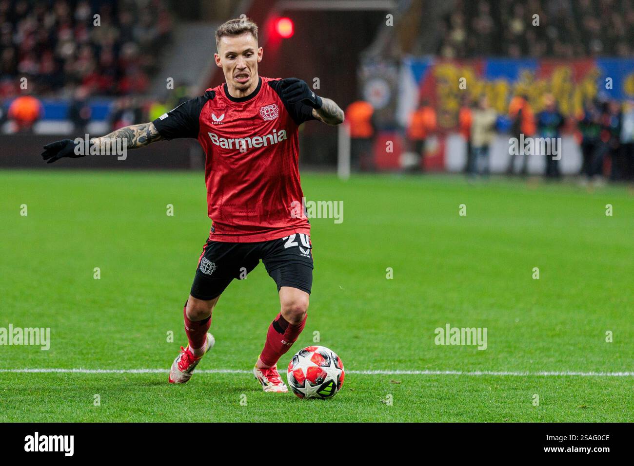 Alejandro Grimaldo (Bayer 04 Leverkusen, 20). UEFA Champions League