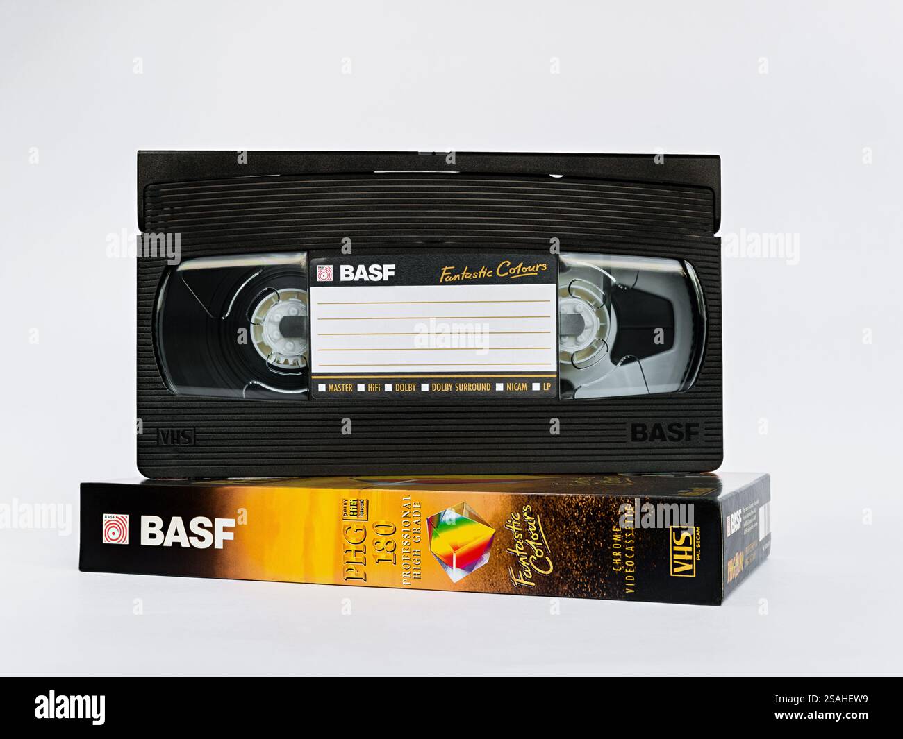 Video cassette VHS BASF PHG 180 HiFi Professional High Grade Fantastic ...