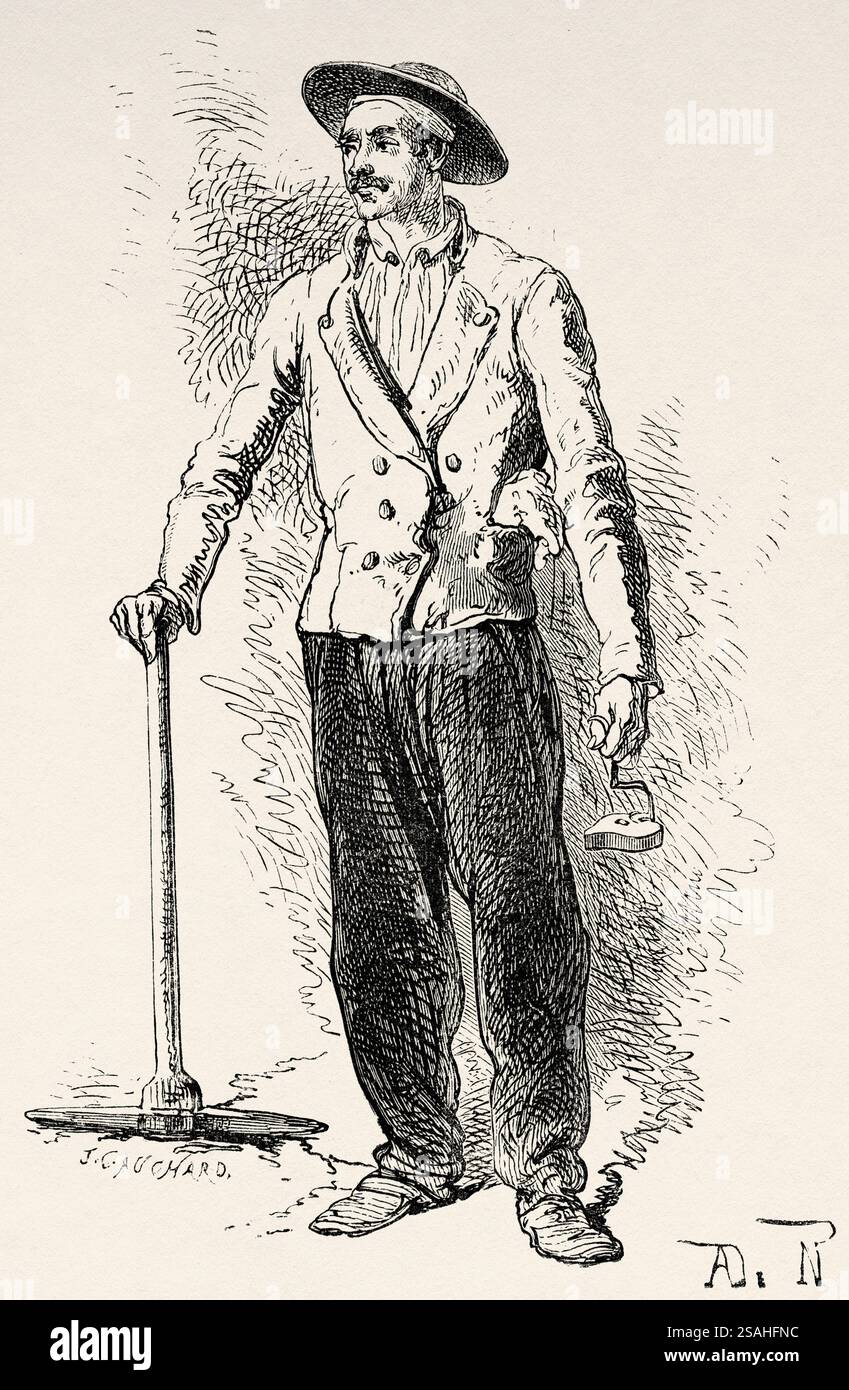 Black industrial worker 1800s hi-res stock photography and images - Alamy