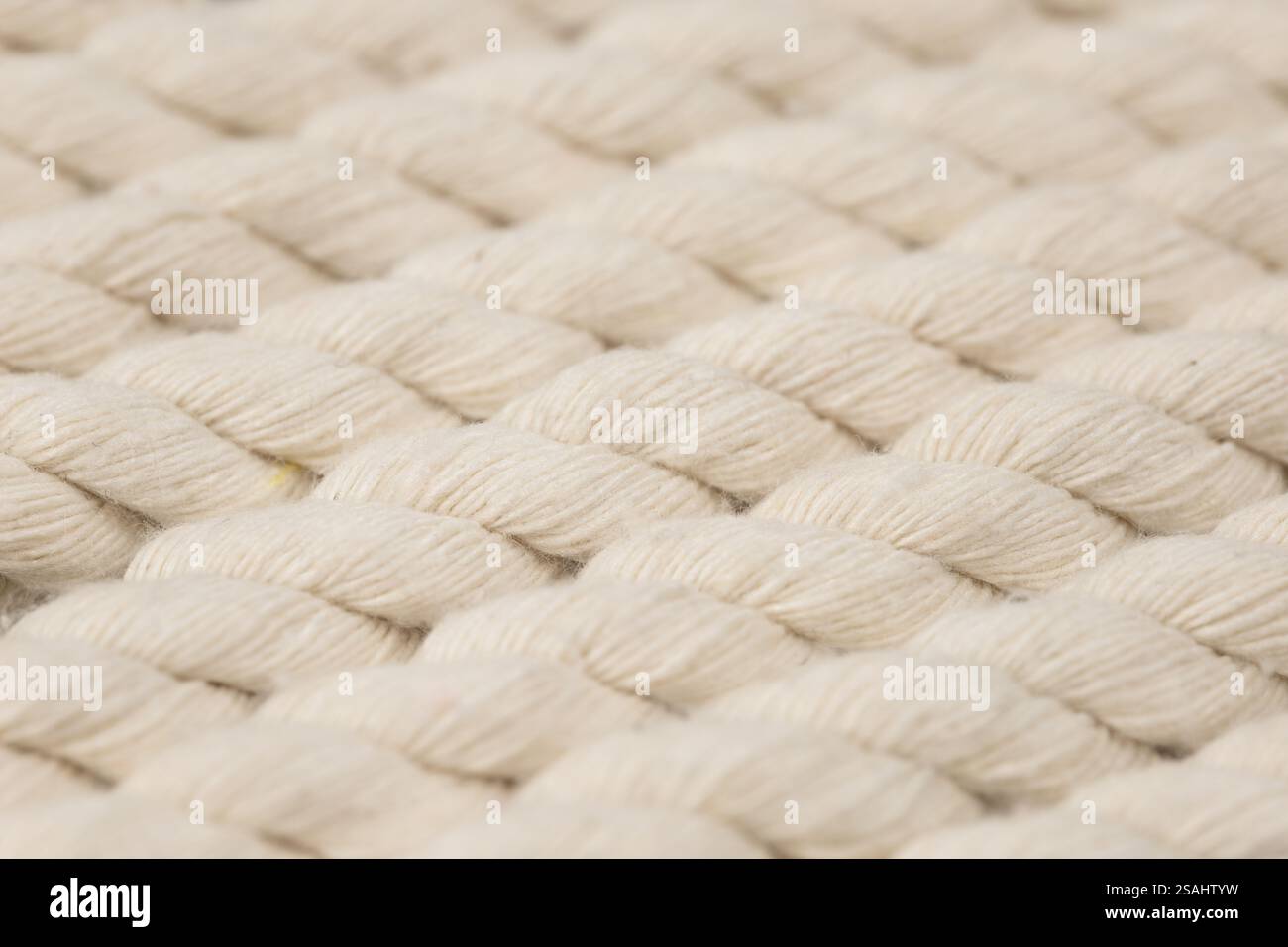 Rope detail. Close-up of its rope texture Depth of field minimalism ...