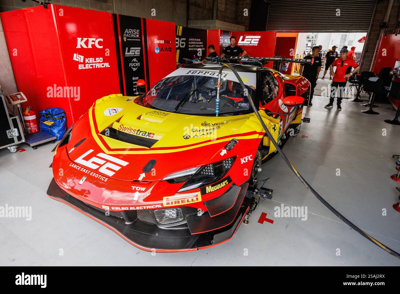 Bathurst, Australia. 30th Jan, 2025. The #36 Arise Racing GT Ferrari ...
