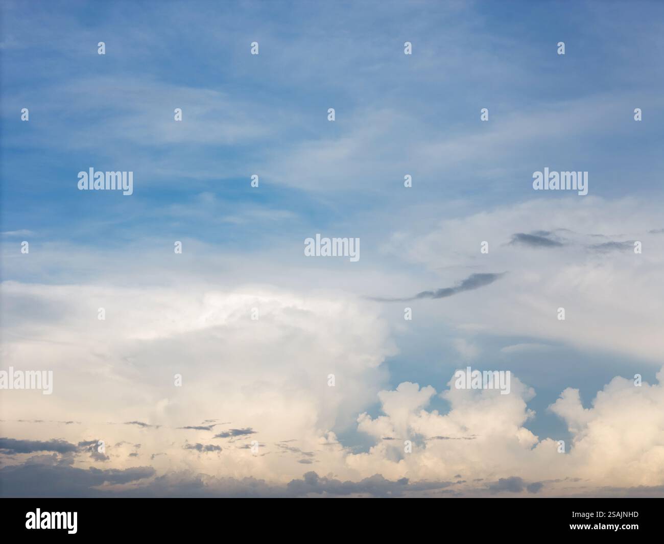 Aerial view cloudy clouds sky blue hi-res stock photography and images ...