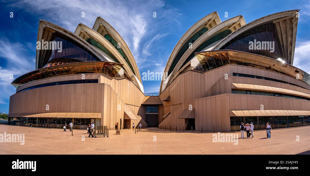 Sydney, NSW, Australia - Famous Opera House building Stock Photo
