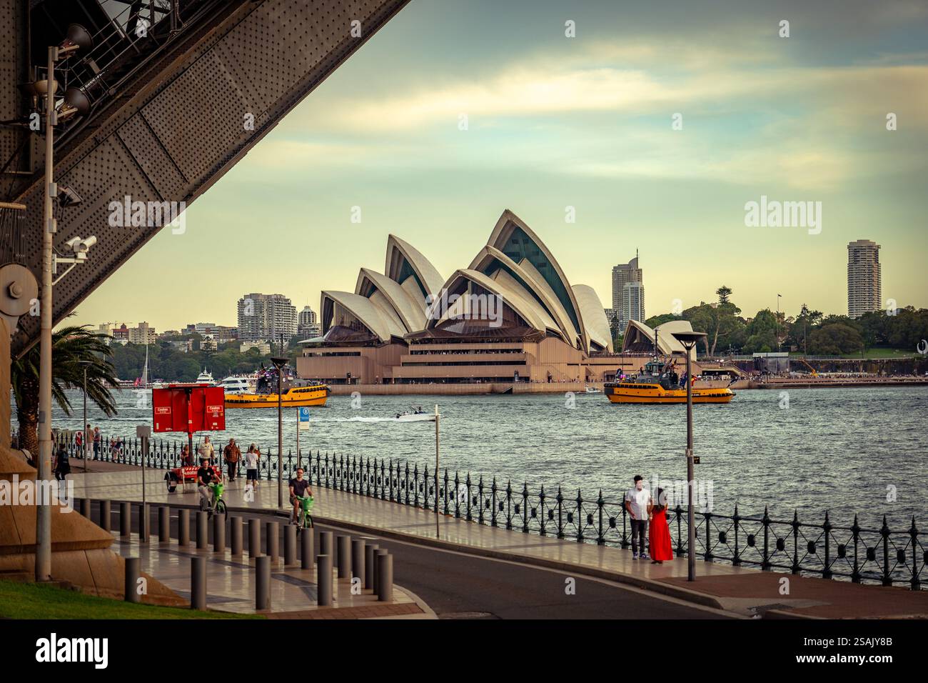 Sydney, NSW, Australia - Famous Opera House building Stock Photo