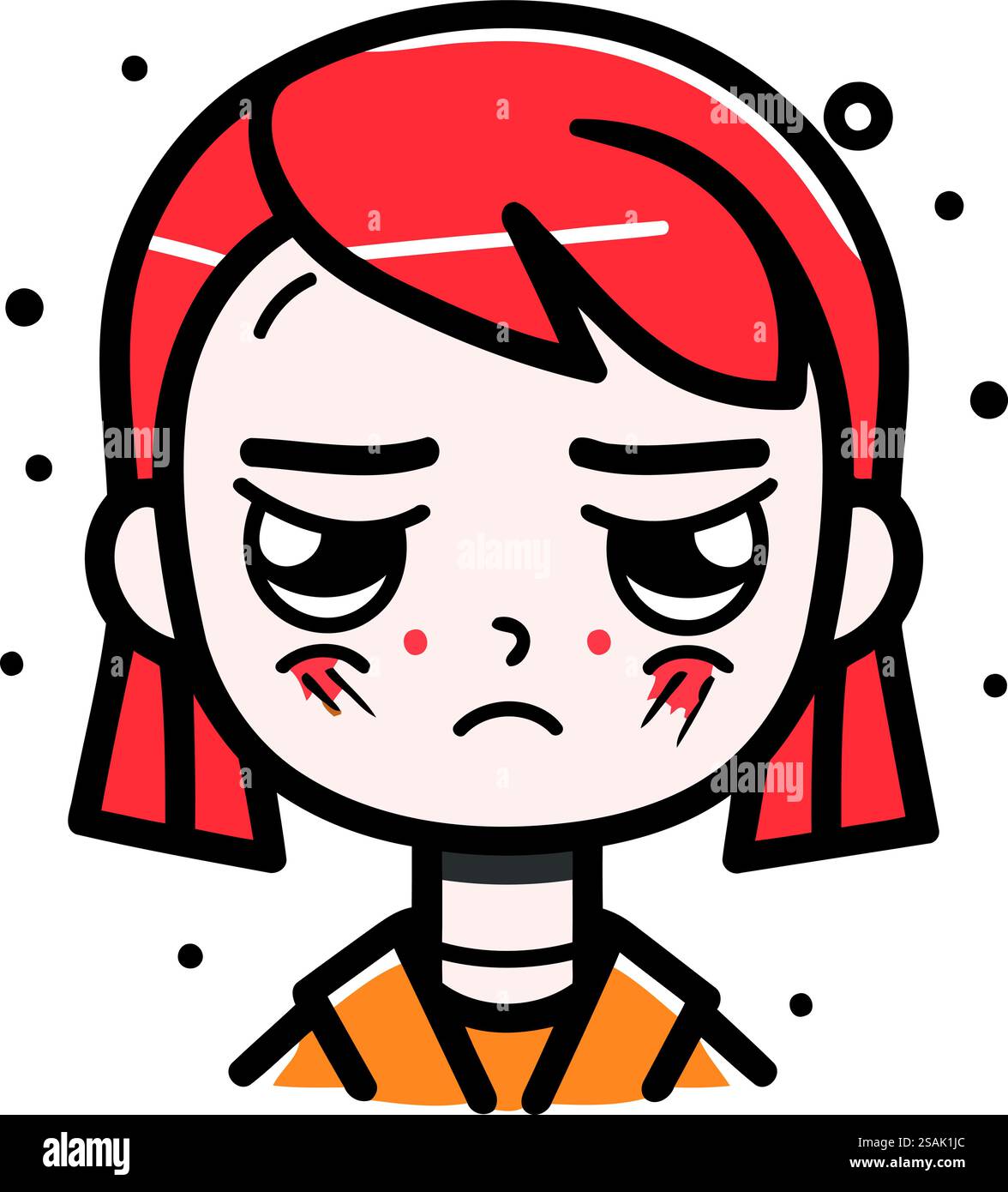 cartoon-sad-girl-with-red-hair-vector-illustration-isolated-on-white