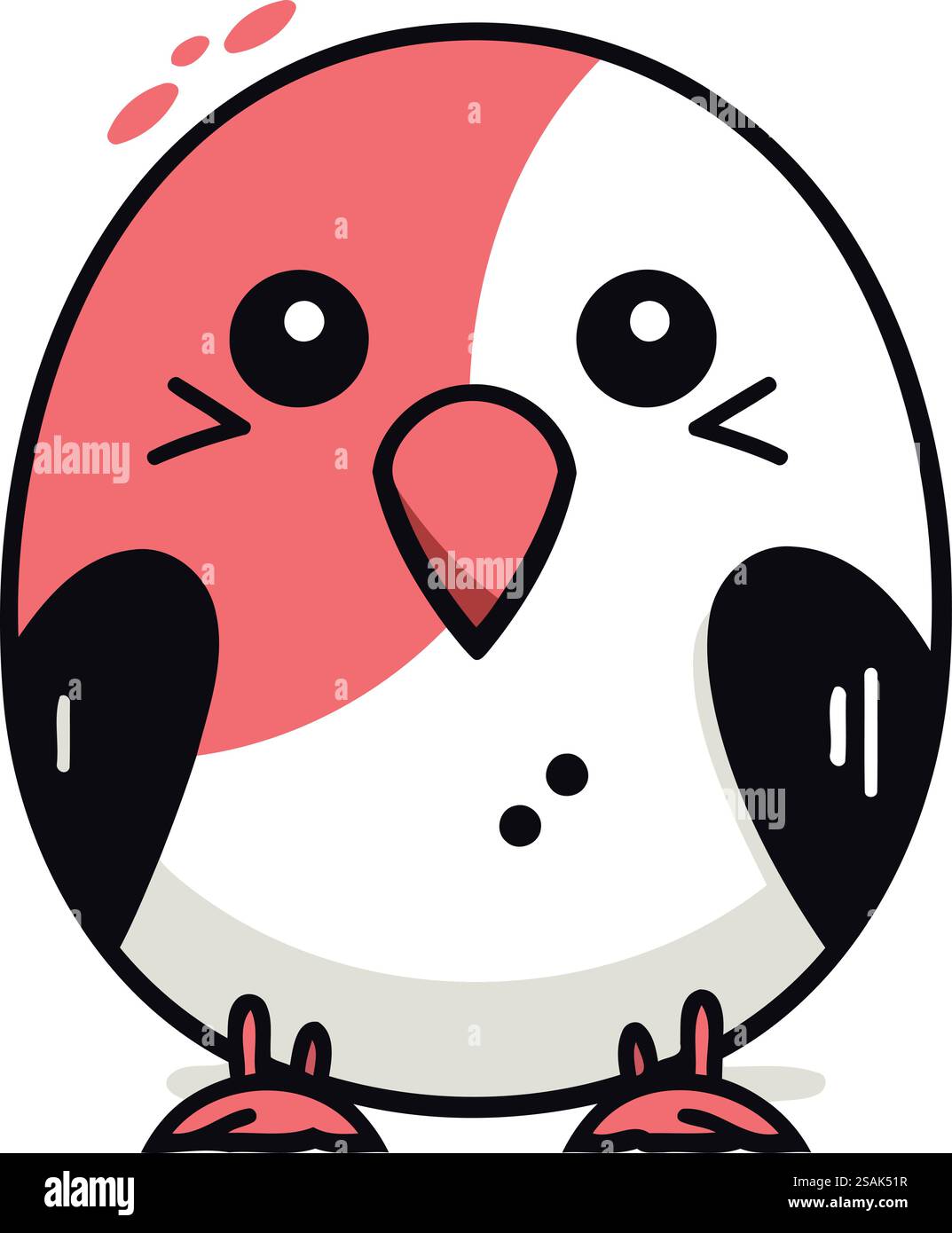 cute bird cartoon icon vector illustration design graphic flat style ...
