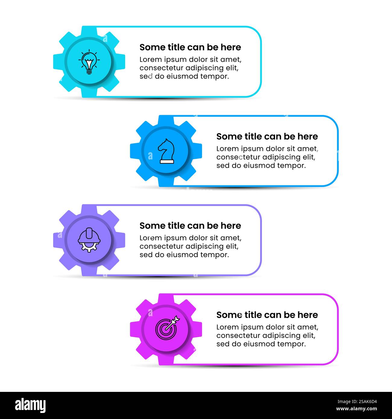 Infographic template with icons and 4 options or steps. Can be used for ...