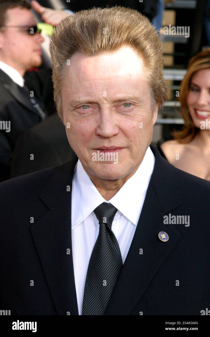 LOS ANGELES, CALIFORNIA, USA: Christopher Walken attends the 9th annual Screen Actors Guild Awards at the Shrine Auditorium in Los Angeles, California on March 9, 2003. © Lee Roth / Roth Stock Archives Stock Photo