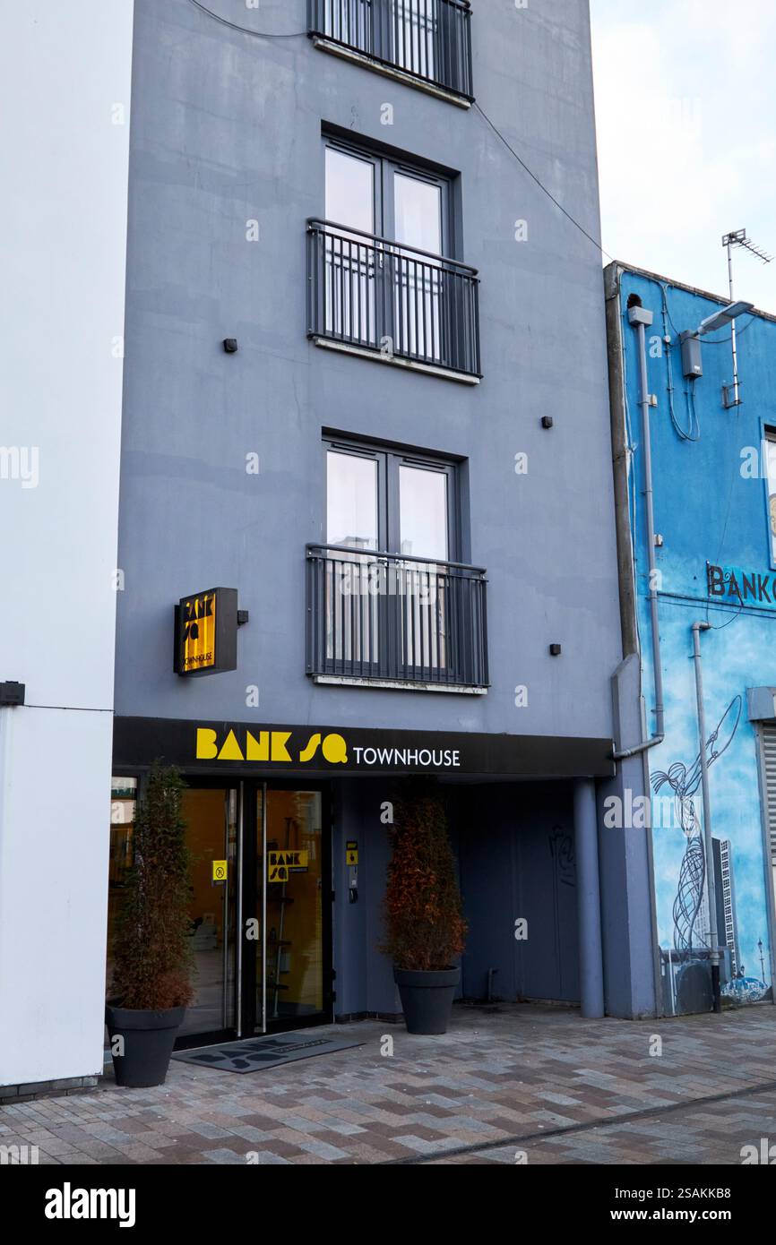 bank sq townhouse bank square belfast, northern ireland, uk Stock Photo