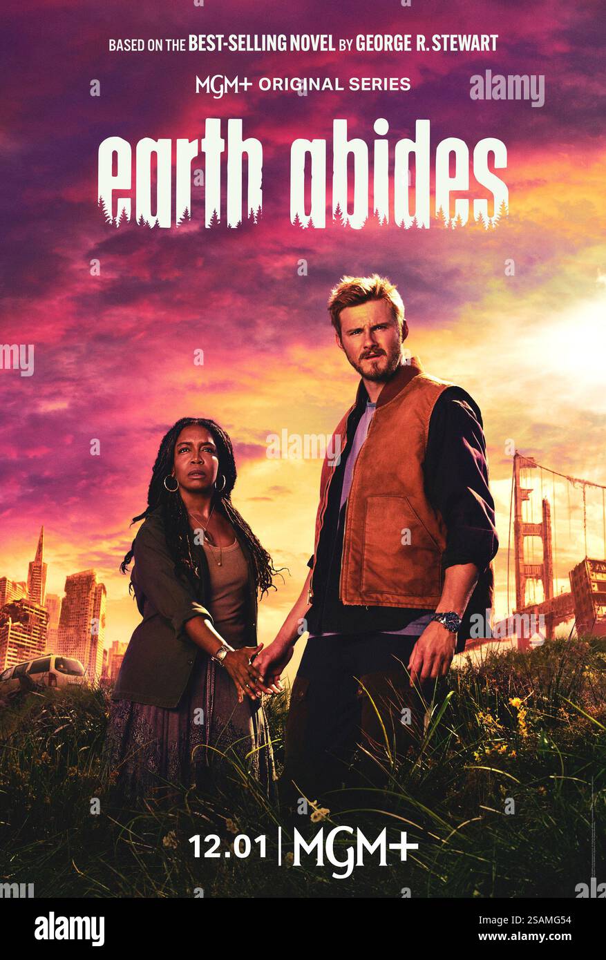 Earth Abides Alexander Ludwig & Jessica Frances Dukes Stock Photo Alamy