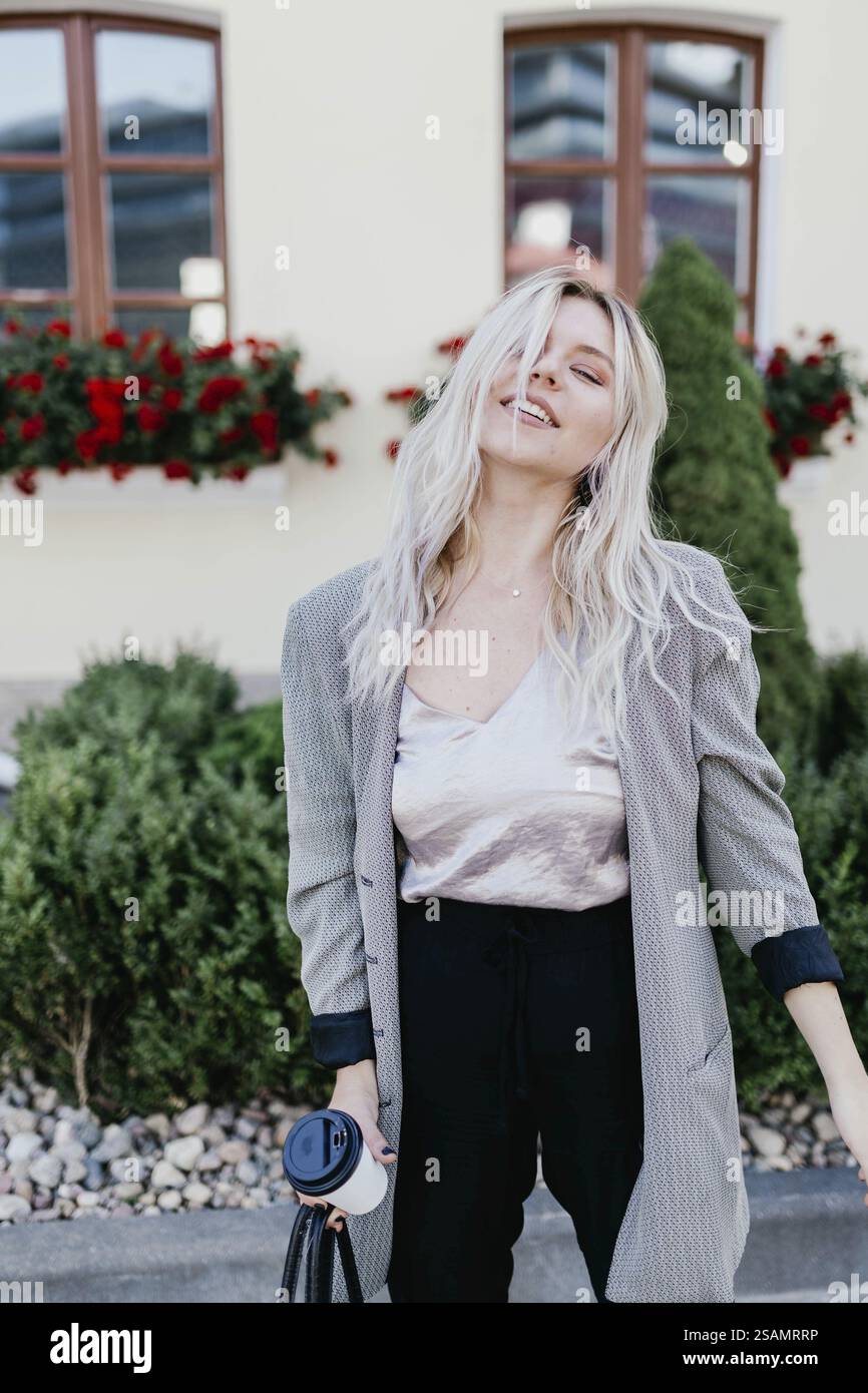 Carefree joyful hi-res stock photography and images - Alamy