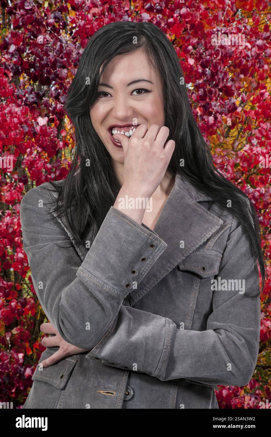 Young lovely asian woman hi-res stock photography and images - Alamy