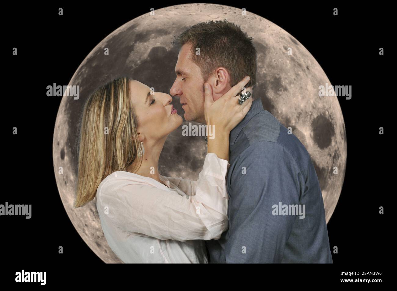 Couple in love man and a woman Stock Photo - Alamy