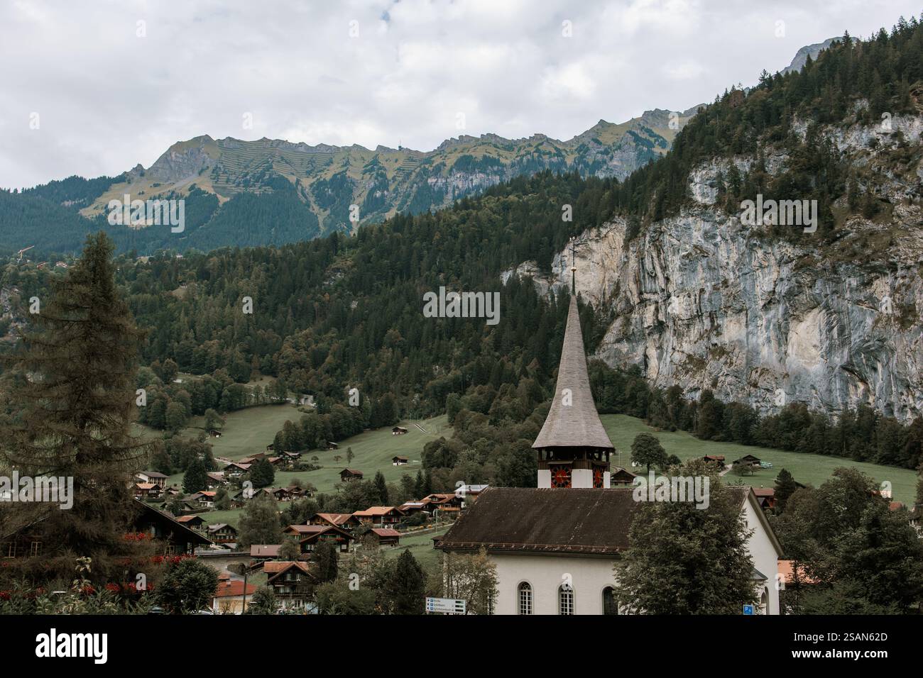 The Swiss Alps, a breathtaking mountain range nestled in the heart of ...