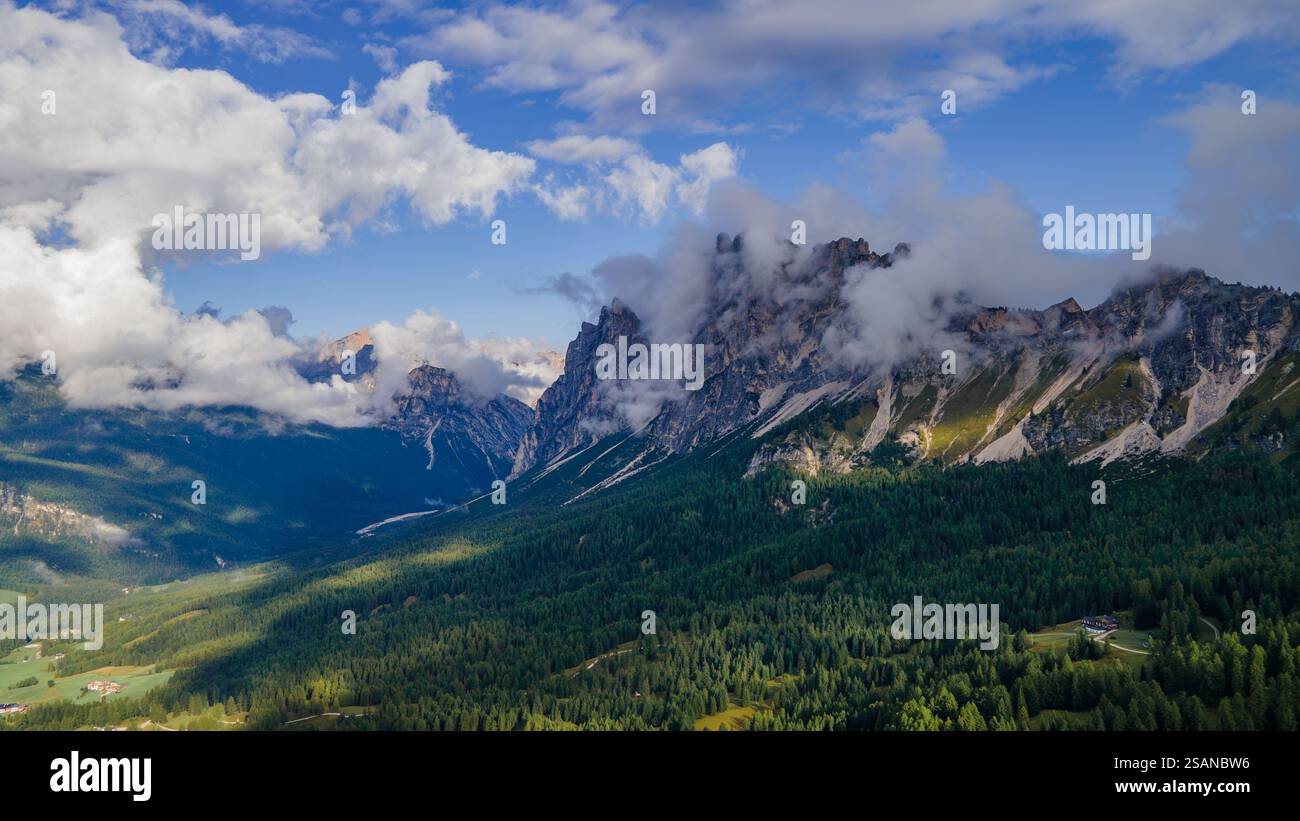 Dramatic Location The Dolomites, located in northern Italy, are a stunning mountain range ...