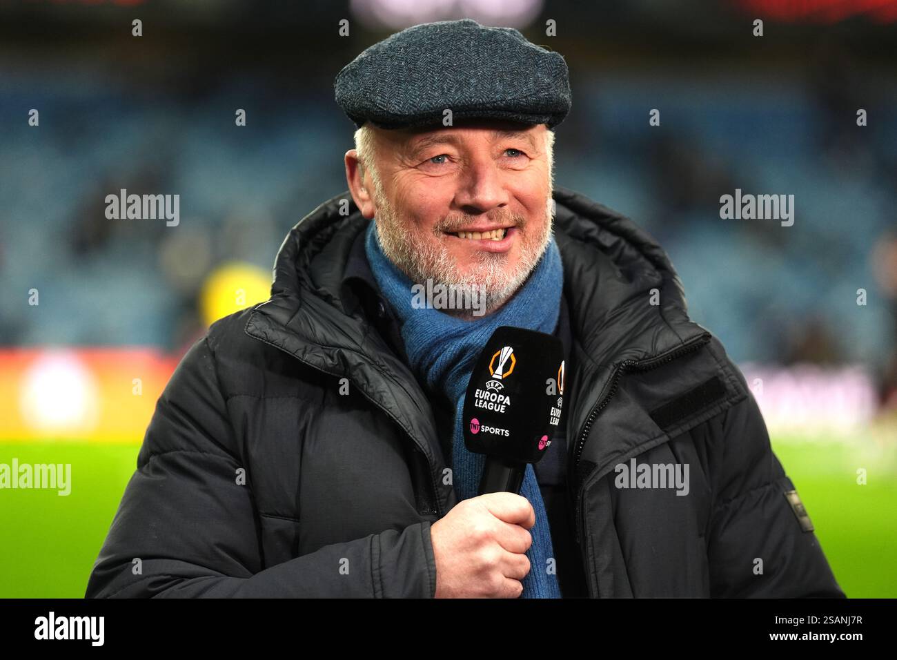 TNT Sport commentor and former Rangers player Ally McCoist before the ...