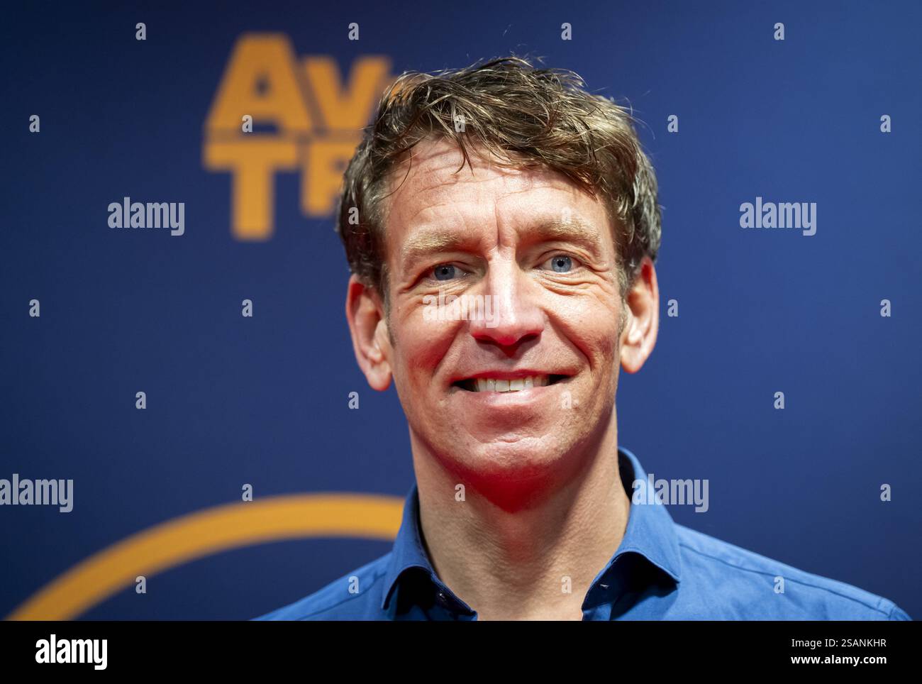 HILVERSUM - Jan Willem Roodbeen on the carpet prior to the presentation ...