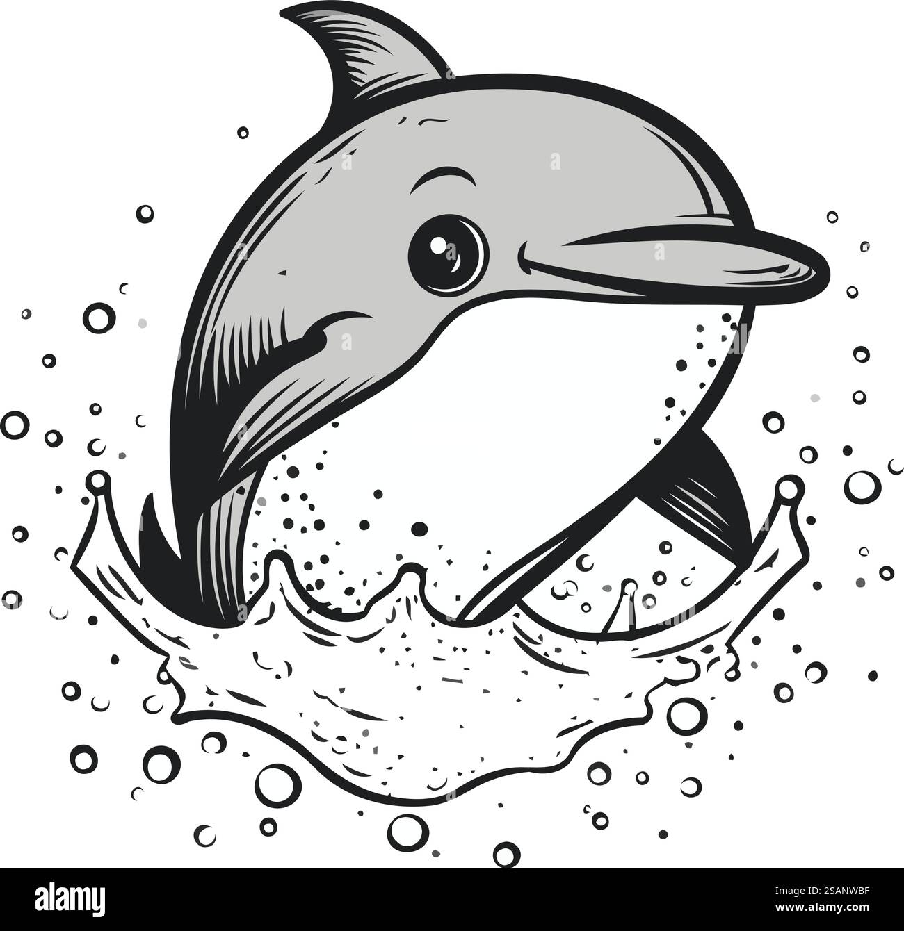 Dauphins da colorare per bambini - Pagine Delfini da Colorare, image size:1300x1340