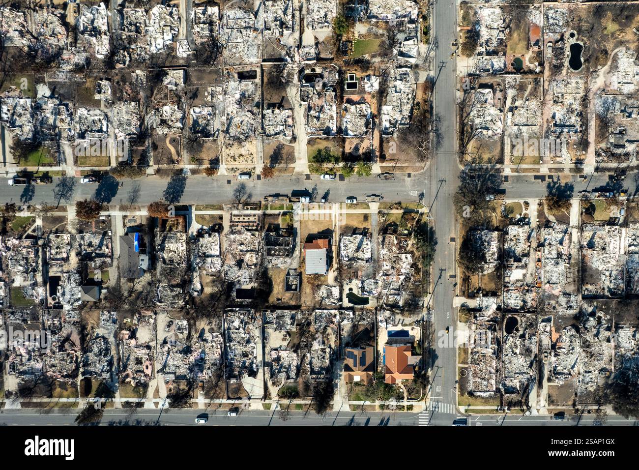 January 29, 2025, Altadena, Los Angeles County, California, USA: A ...